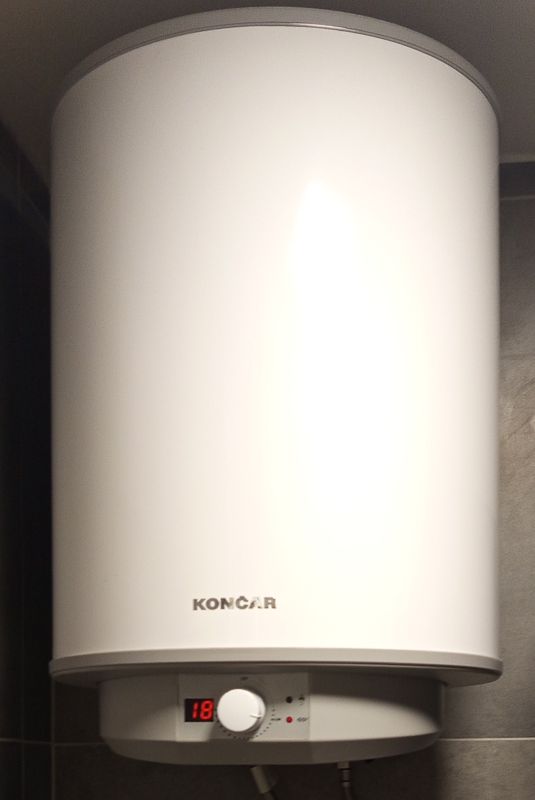 Servis električnog bojlera Končar EGV50C2RD – izgled modela