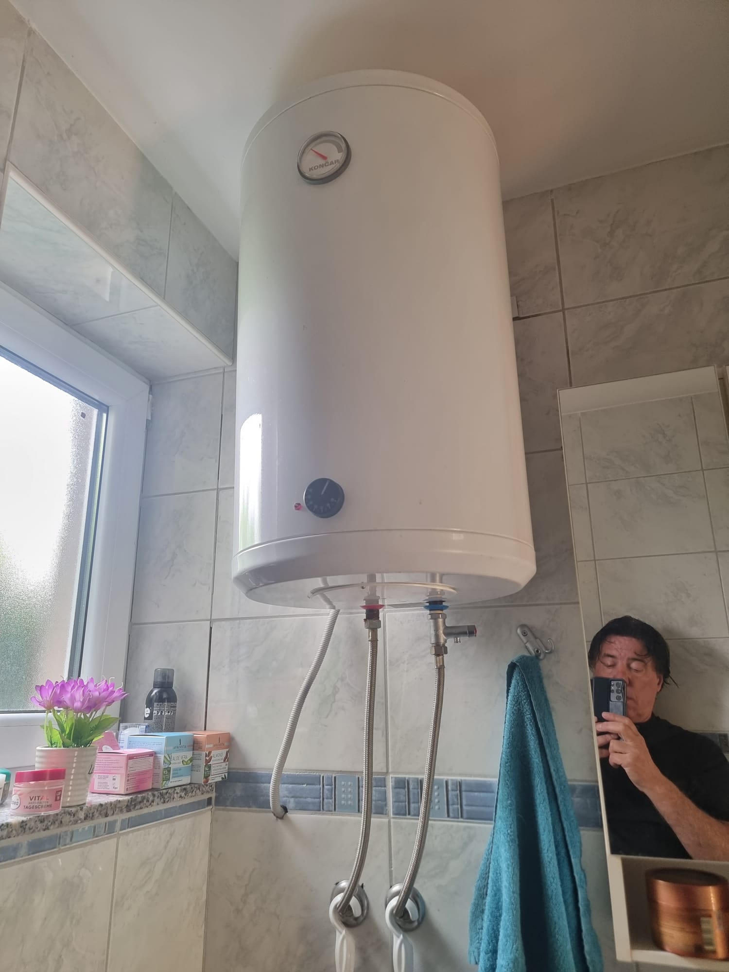 Bojler Končar EGV 50.2 RI – izgled modela