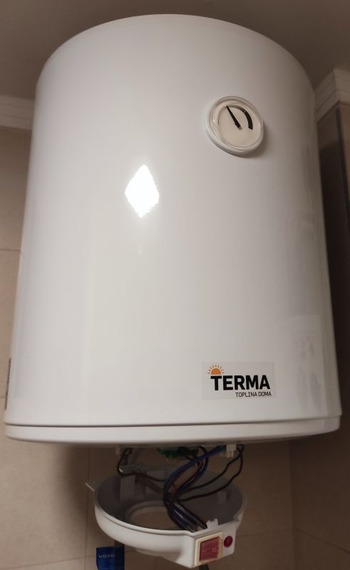 Bojler Terma TERMA AQUAHEAT 50L 2000W – izgled modela
